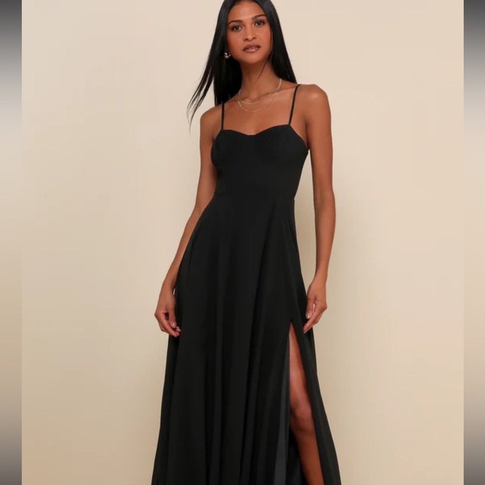 Lulus cause for commotion maxi dress